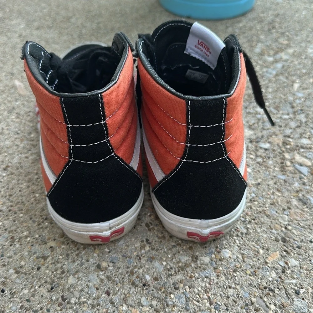 Vans high tops with flames men’s size 10.5 - Picture 6 of 8